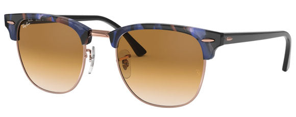 Ray ban clubmaster brown gradient online