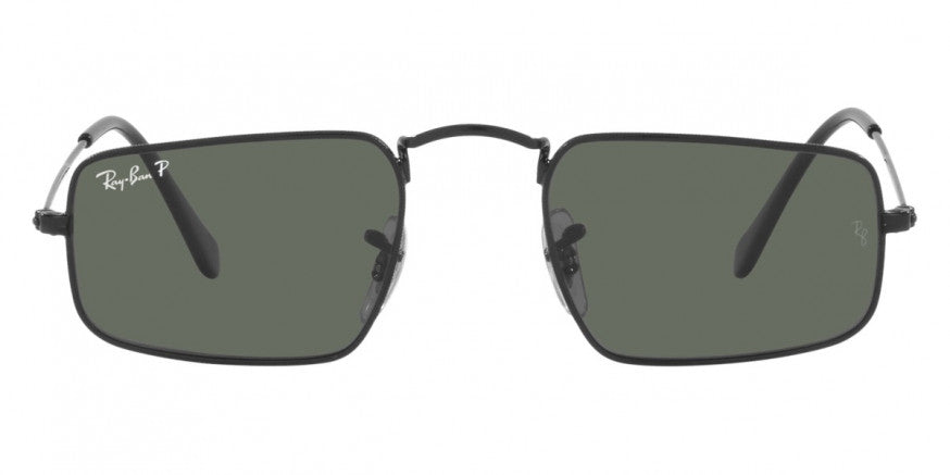 D22 RAY-BAN JULIE RB3957 002/58 49 BLACK / GREEN POLARIZED