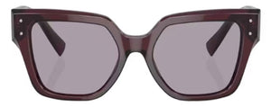 DG54 DOLCE & GABBANA DG4471 3045AK 52  TRANSPARENT VIOLET / LILLAC ISA BLACK SILVER MIRRORED