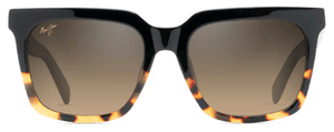 MJM059 MAUI JIM ROOFTOPS HS898-10 54 BLACK TORTOISE  / HCL BRONZE