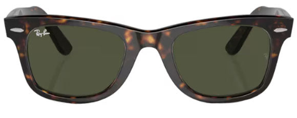 H21 RAY-BAN WAYFARER RB2140 902 54 TORTOISE / G-15 GREEN