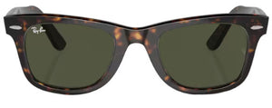 H21 RAY-BAN WAYFARER RB2140 902 54 TORTOISE / G-15 GREEN