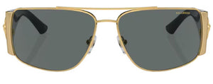 V3 VERSACE VE2163 100281 63 GOLD / GRAY POLARIZED