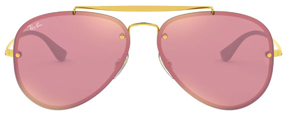 Ray ban blaze aviator pink on sale