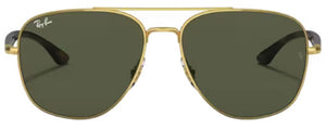 RB574 RAY-BAN RB3683 001/31 59 ARISTA GOLD / G-15 GREEN