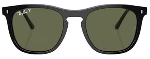 RB359 RAY-BAN RB2210F 901/58 53 BLACK / GREEN POLARIZED