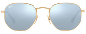 H74B RAY-BAN HEXAGONAL RB3548N 001/30 54 ARISTA /  GRAY FLASH