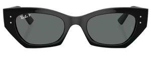 RB442 RAY-BAN ZENA RB4430F 667781 52 BLACK  / DARK GREY POLARIZED