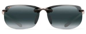 MJM045 MAUI JIM BANYANS 412-02 70 GLOSS BLACK / NEUTRAL GREY