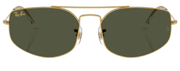 RB548 RAY-BAN EXPLORER 5 RB3845 919631 60 LEGEND GOLD / G-15 GREEN