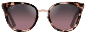 MJM002 MAUI JIM WOOD ROSE RS870-09 65 PINK TORTOISE WITH ROSE GOLD  MAUI ROSE