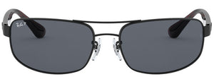 RB005 RAY-BAN RB3445 006/P2 61 MATTE BLACK / DARK GRAY