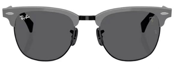 RB561 RAY-BAN RB3807M F108K8 51 BRUSHED GREY ON BLACK / DARK GREY POLARIZED