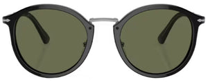 PO132 PERSOL PO3309S 95/58 53 BLACK / GREEN POLARIZED