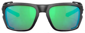 CT100 COSTA KING TIDE 8 06S9111 911102 60 BLACK PEARL / GREEN MIRRORED POLARIZED