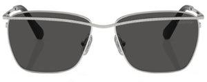 SW010 SWAROVSKI SK7006 400187 58 SILVER  / DARK GREY