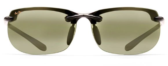 MJ77A MAUI JIM BANYANS HT412-02 70 AS GLOSS BLACK / MAUI HT