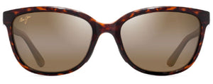 MJM165 MAUI JIM HONI H758-10 SHINY DARK HAVANA / HCL BRONZE