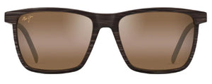 MJM036 MAUI JIM ONE WAY H875-10 55 BROWN STRIPE / HCL BRONZE