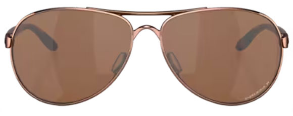 L121 OAKLEY FEEDBACK OO4079 407931 59 ROSE GOLD W/ PRIZM TUNGSTEN POLARIZED