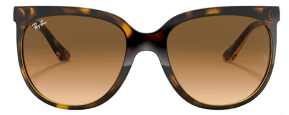 Z51 RAY-BAN CATS 1000 RB4126 710/51 57  LIGHT HAVANA / CLEAR GRADIENT BROWN