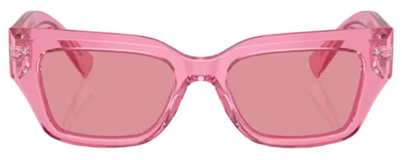 DG50 DOLCE & GABBANA DG4462 314830 52 TRANSPARENT PINK  / PINK MIRRORED INTERNAL SILVER