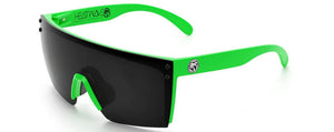 HW61 HEAT WAVE LAZER FACE Z87+ BLACK / MOTO GREEN