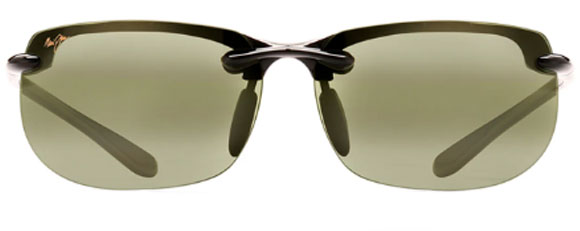 MJ77 MAUI JIM BANYANS HT412-02 70 GLOSS BLACK / MAUI HT