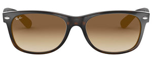 Z147 RAY-BAN NEW WAYFARER RB2132 710/51 58 LIGHT HAVANA / CLEAR GRADIENT BROWN