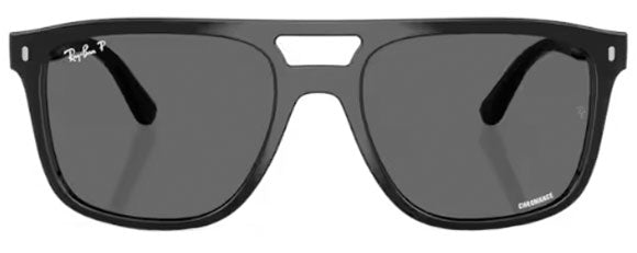 RB551 RAY-BAN RB2213CH 901/K8 55 BLACK / DARK GREY POLARIZED