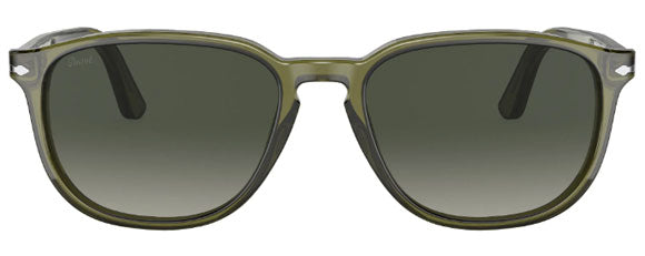 PO104 PERSOL PO3019S 114271 52 GREEN / LIGHT GREY GRADIENT DARK GREY