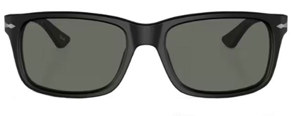 PO108 PERSOL PO3048S 900058 58 BLACK / GREEN POLARIZED