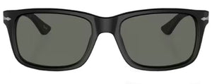 PO108 PERSOL PO3048S 900058 58 BLACK / GREEN POLARIZED