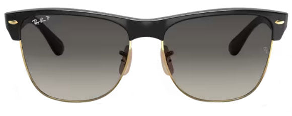 A60 RAY-BAN CLUBMASTER OVERSIZED RB4175 877/M3 57 DEMI GLOSS BLACK / GRAY GRADIENT DARK GRAY