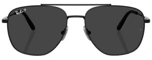 RB566 RAY-BAN WILLIAM TITANIUM RB8097 926748 59 BLACK / POLAR BLACK POLARIZED