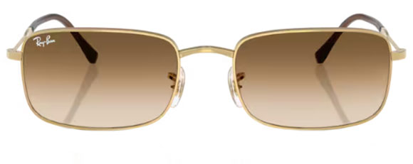 RB557 RAY-BAN RB3746 001/51 56 ARISTA GOLD / CLEAR GRADIENT BROWN