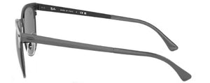 RB006 RAY-BAN CLUBMASTER METAL RB3716 9256B1 51 GRAY BLACK / DARK GRAY