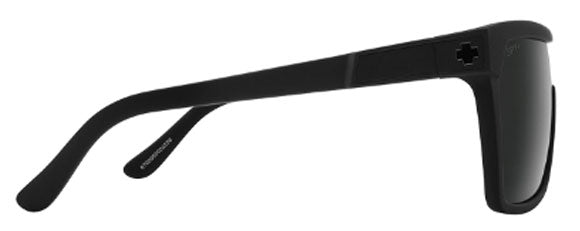 SY033 SPY FLYNN 6700000000208 SOFT MATTE BLACK / HAPPY BOOST BLACK MIRRORED POLARIZED