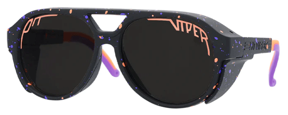 PIT043 PIT VIPER THE EXCITERS NAPLES SPOTTED BLACK / SMOKE POLARIZED