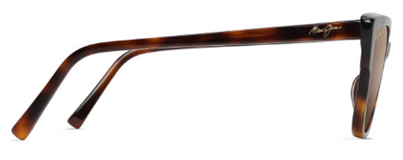 MJM006 MAUI JIM KOU H884-10 55 TORTOISE  HCL BRONZE