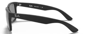 RB508 RAY-BAN JUSTIN RB4165 622/6G 55 BLACK / GREY MIRROR SILVER