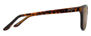 MJM165 MAUI JIM HONI H758-10 SHINY DARK HAVANA / HCL BRONZE