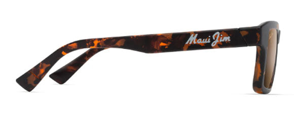 MJM149 MAUI JIM KAHIKO H635-10 53 MATTE DARK HAVANA / HCL BRONZE