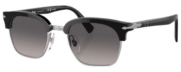 PO148 PERSOL PO3199S 1106M3 53 BLACK - SILVER / GREY GRADIENT POLARIZED