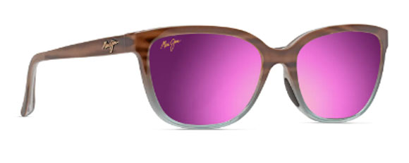 MJM158 MAUI JIM MY MAUI HONI MM758-024 54 SANDSTONE WITH BLUE / MAUI SUNRISE