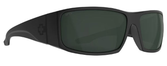 SY108 SPY COOPER XL 6700000000285 MATTE BLACK / HAPPY GRAY GREEN POLARIZED