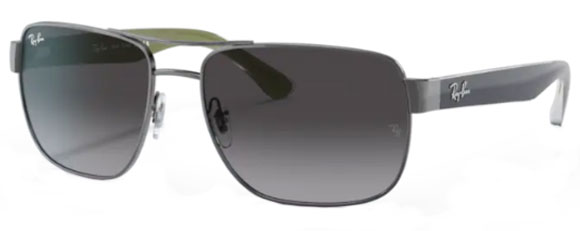 A70 RAY-BAN RB3530 004/8G 58 GUNMETAL / GREY GRADIENT