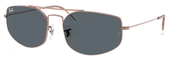 RB563 RAY-BAN EXPLORER 5 RB3845 9035R5 60 COPPER / BLUE