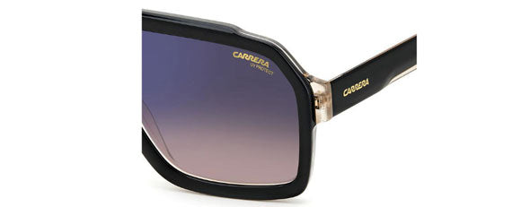 CA43 CARRERA 1053/S 716736782522 60 BLACK BEIGE / BROWN BLUE MIRRORED