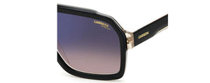 CA43 CARRERA 1053/S 716736782522 60 BLACK BEIGE / BROWN BLUE MIRRORED